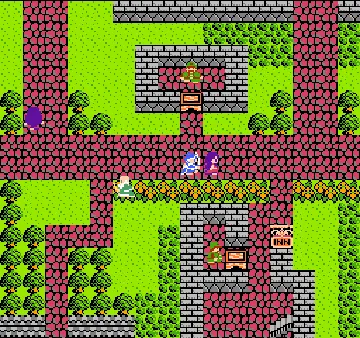 Dragon Warrior III (USA) screen shot game playing